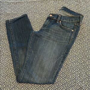 Old Navy Women's Straight Leg Jeans - The Diva Dark Blue